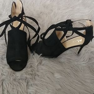 High heel peep toe shoes- Mixx Shuz